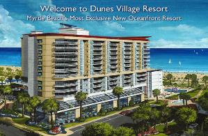 Dunes Village Myrtle Beach has the largest indoor water park complex in Myrtle Beach SC - The Dunes Village water park consist of amenities featuring an array of water attractions, including a 250 ft lazyriver ride, Myrtle Beach's first adult-sized indoor waterslides, massive swimming pool with water volleyball and basketball, hot tubs, kiddie pools, Submarine, and games and slides. Only at Dunes Village