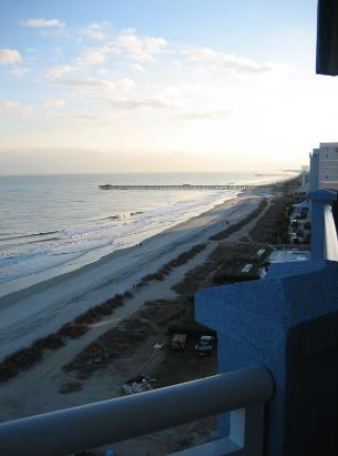 Ocean Blue Resort Direct Ocean Front Balcony from www.JeffsCondos.com