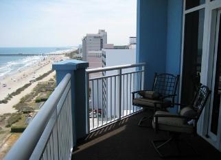 Ocean Blue Resort Myrtle Beach Direct Ocean Front Balcony
